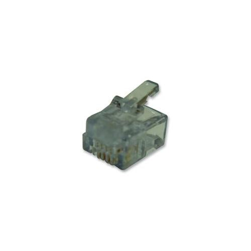 SENTINEL - 101-040610-24 - RJ11 PLUGS SOLID WIRE/ROUND , 10 PACK