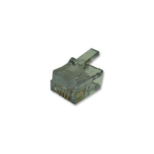 SENTINEL - 101-060600-24 - RJ12 PLUGS SOLID WIRE/FLAT , 10 PACK