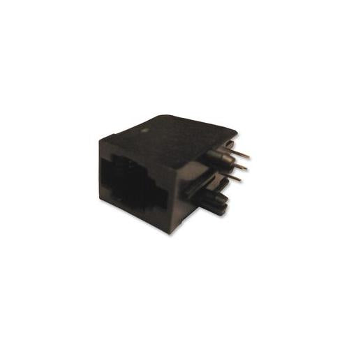 MH CONNECTORS - MHRJJ44NFRA - MODJACK RA PCB 4/4 SIDE ENTRY