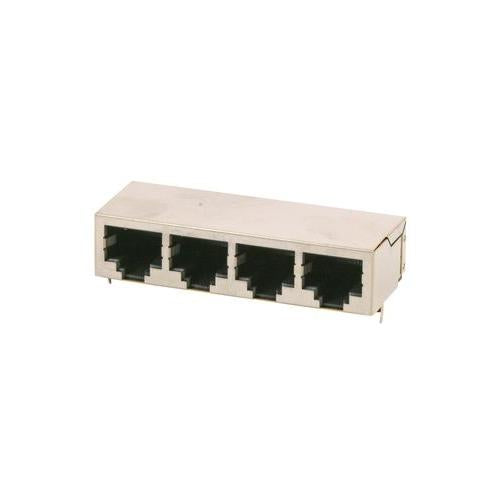 MULTI-PORT RJ45 SOCKETS - 4 GANG
