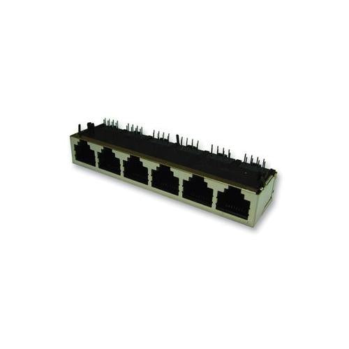 MULTI-PORT RJ45 SOCKETS - 6 GANG