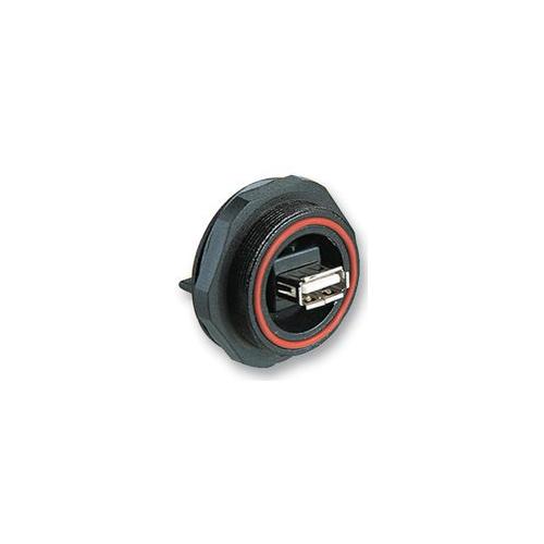 BULGIN - PX0845/A - CONNECTOR, PANEL, USB, TYPE A, PCB