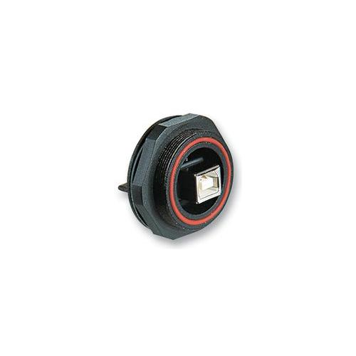 BULGIN - PX0845/B - CONNECTOR, PANEL, USB, TYPE B, PCB