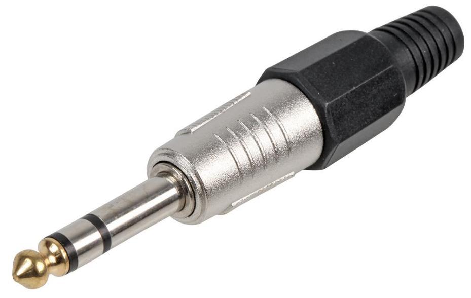 6.35mm Stereo Jack Plug - PRO SIGNAL