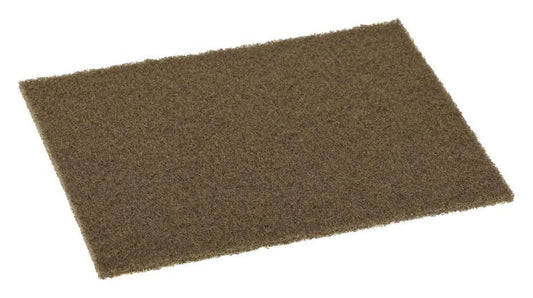 152mm x 228mm Coarse Abrasive Hand Pad, Brown - 3M