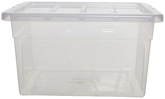 45cm 32L Spacemaster Midi Storage Box - 260mm x 370mm x 450mm - WHITEFURZE