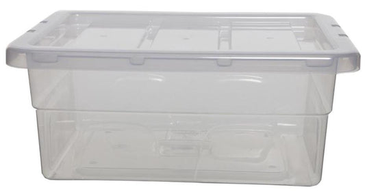 40cm 15L Spacemaster Midi Storage Box - 170mm x 320mm x 400mm - WHITEFURZE