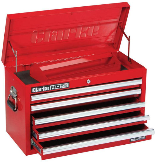 5 Drawer Ball Bearing Tool Chest - CLARKE INTERNATIONAL