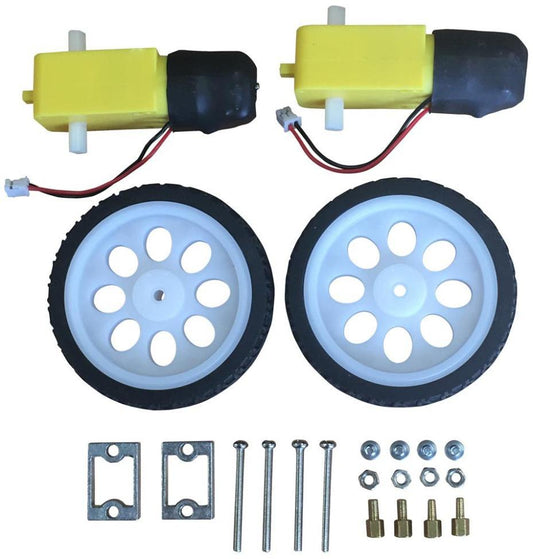 4 Wheel Drive Pack for Pi2Go Mk2 - 4TRONIX