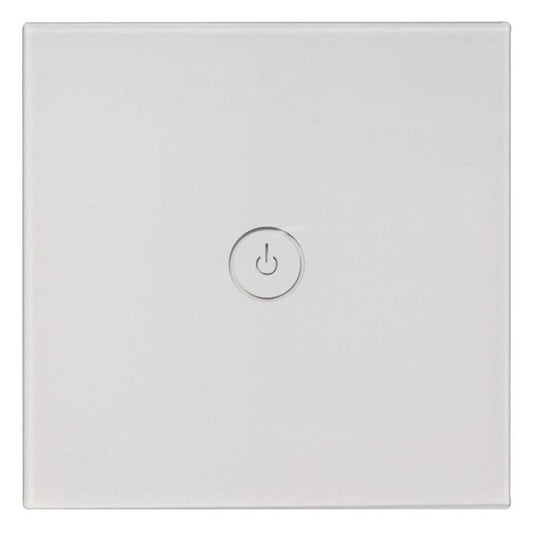 1-Gang Smart Light Switch, White - TCP