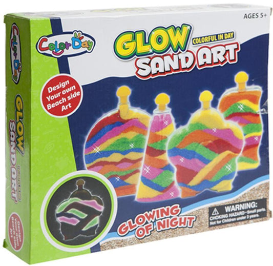 4 Bottle Glow Sand Art Set - PMS INTERNATIONAL