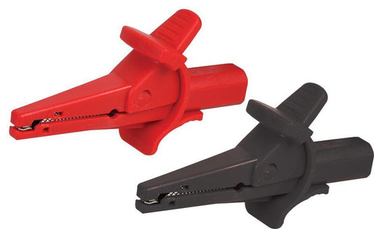 4mm Crocodile Clips (Pack of 2) - TENMA