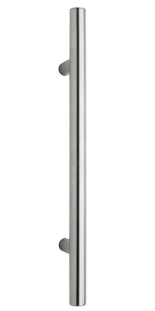 400mm Pillar Pull Handle Round Bar, Stainless Steel - BRITON