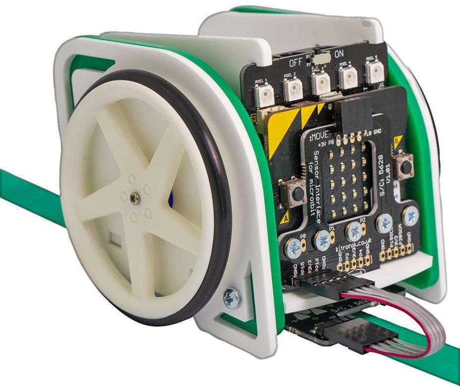 Line Following v2 Add-on for :MOVE Mini - KITRONIK – Rapidwarehouse