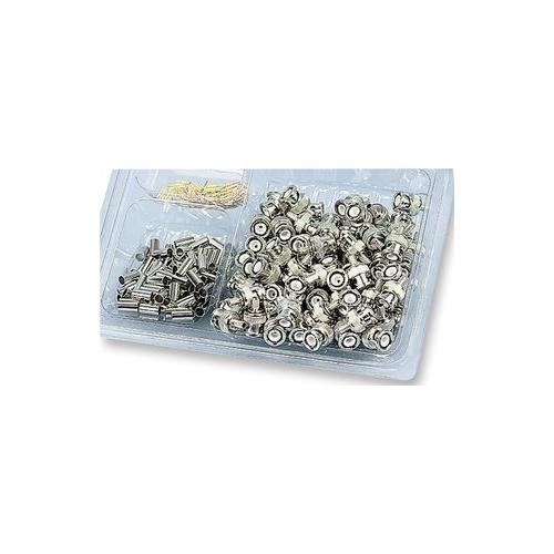 08-2774 - BNC PLUGS, 100 PACK, 50OHM, RG58