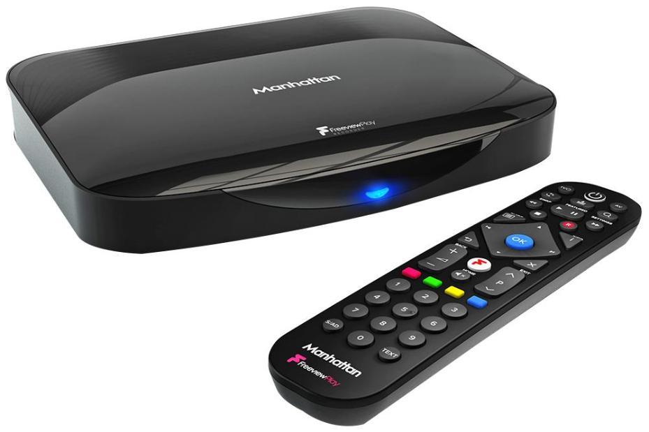 T3-R 4K Smart Freeview Play Recorder, 500GB - MANHATTAN