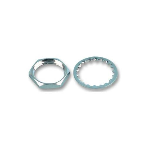 MULTICOMP - BNC FIXING/SHIELDING NUTS AND WASHER SET - PACK OF 5