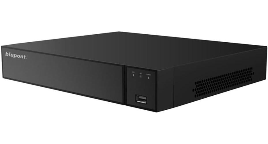 16-Channel Hybrid 1080p DVR, 2TB HDD - BLUPONT