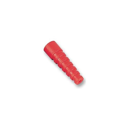RG58SRB-R - BNC STRAIN RELIEFS, RED, RG58 , 10 PACK