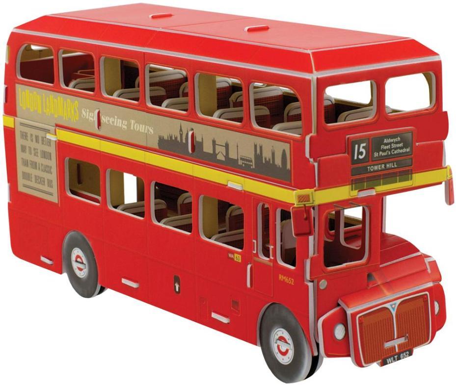 Building Model Buses London Bus Build It 3D Model Puzzle - CHEATWELL – Rapidwarehouse