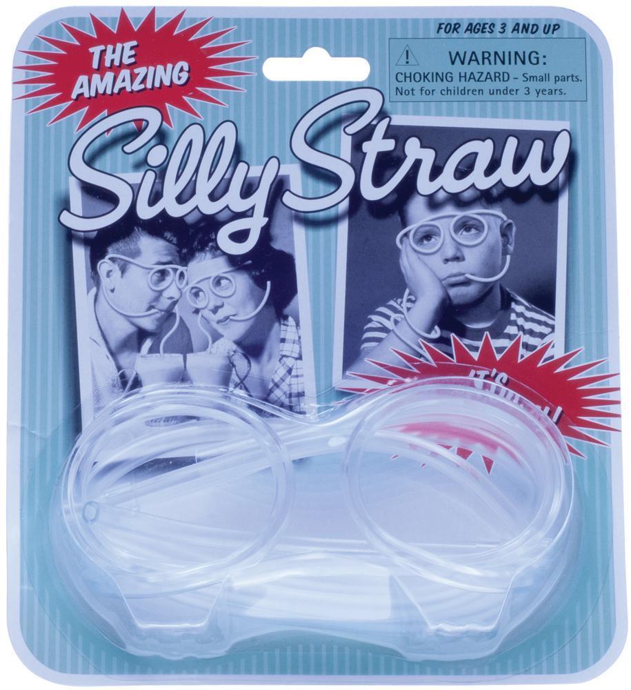 Silly Straw Drinking Glasses - UNBRANDED