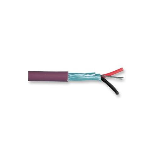 VAN DAMME - 278-401-000C - AUDIO/DMX CABLE - LSZH, PURPLE SERIES, 1 PAIR 100M