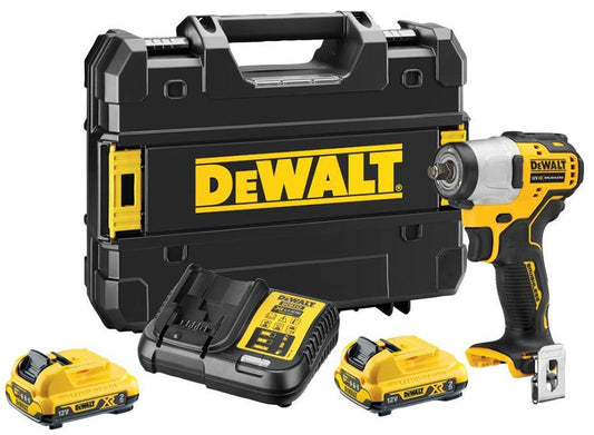 12V 2Ah XR Li-Ion Cordless Brushless 3/8" Impact Wrench - DEWALT