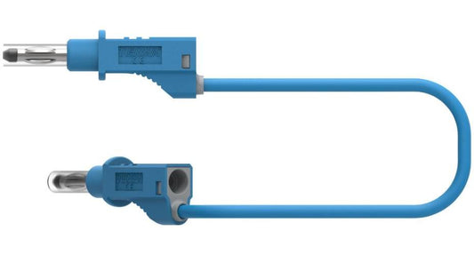 4mm Stackable Banana Plug, Shrouded, 600V - TENMA