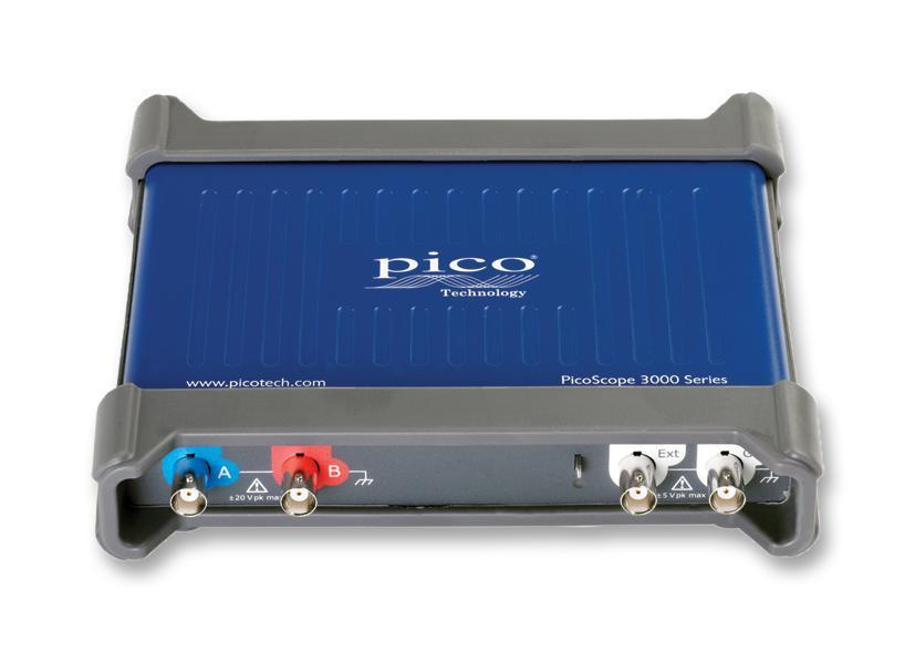 PicoScope 2-Channel Digital Oscilloscope, 100MHz - PICO TECHNOLOGY ...