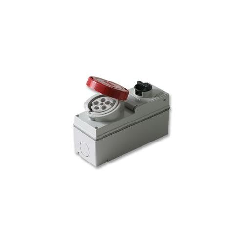 PRO POWER - SQE3265.5C - INTERLOCKED SOCKET 415V 32A 3P, N+E