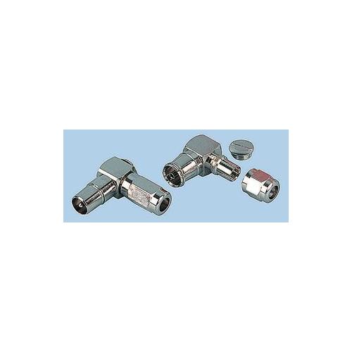 PRO SIGNAL - PSG02060 - TV COAX PLUG, 90DEG