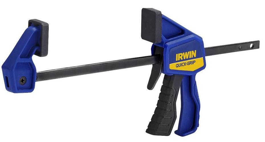 115mm (4 1/2") Micro One-Handed Bar Clamp - IRWIN QUICK-GRIP