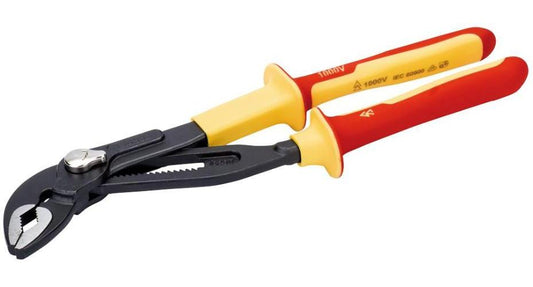 10" (250mm) 1000V Insulated Quick-Adjust Water Pump Pliers - BAHCO