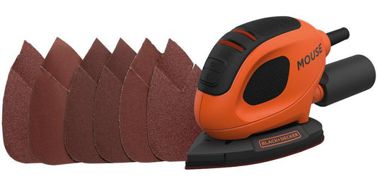 55W Mouse Sander 230V - BLACK &amp; DECKER