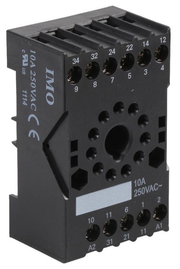 11 Pin, 10A, 300Vac - IMO PRECISION CONTROLS