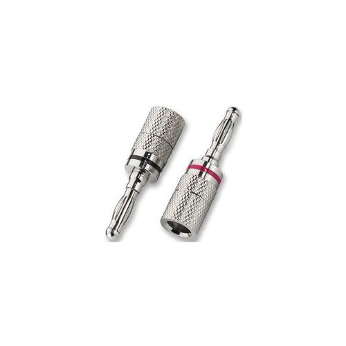 BP-104 - PLUGS, SPEAKER , 1 PAIR , NICKEL PLATED