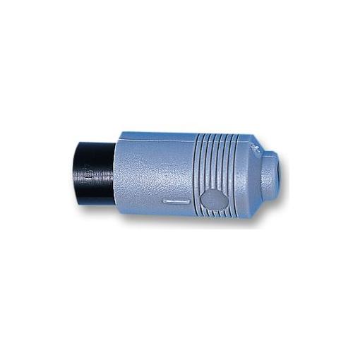 F280A - 2-PIN DIN SOCKET IN-LINE , PACK OF 10