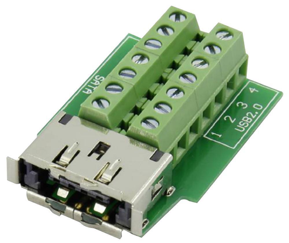 USB 2.0 & eSata Combination Socket Terminal Block - CLEVER LITTLE ...