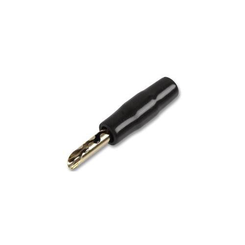 PRO SIGNAL - PSG03598 - 4MM PLUG, GOLD, BLACK