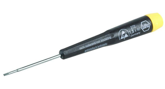 1.5mm x 40mm 272 ESD Precision Slotted Screwdriver - 07634