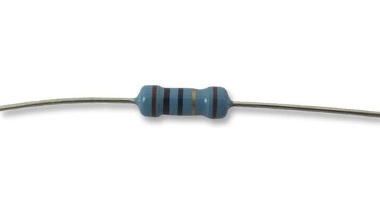Resistor, Metal Film, 510K, 1%, 0.5W, Axial - MF50 510K
