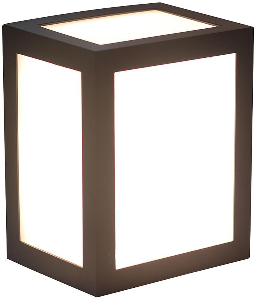 12W IP65 LED Wall Light, 6400K Black - VT-822 8342