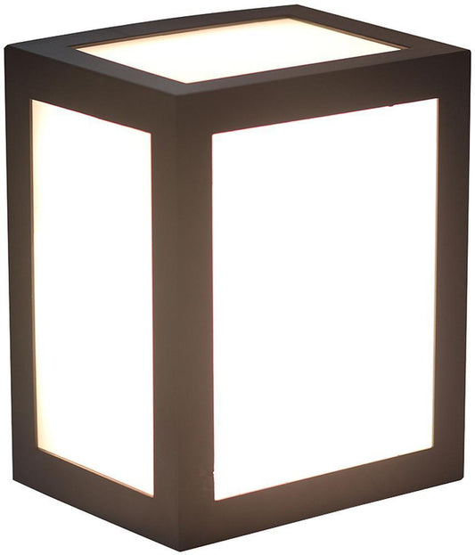 12W IP65 LED Wall Light, 3000K Black - VT-822 8340