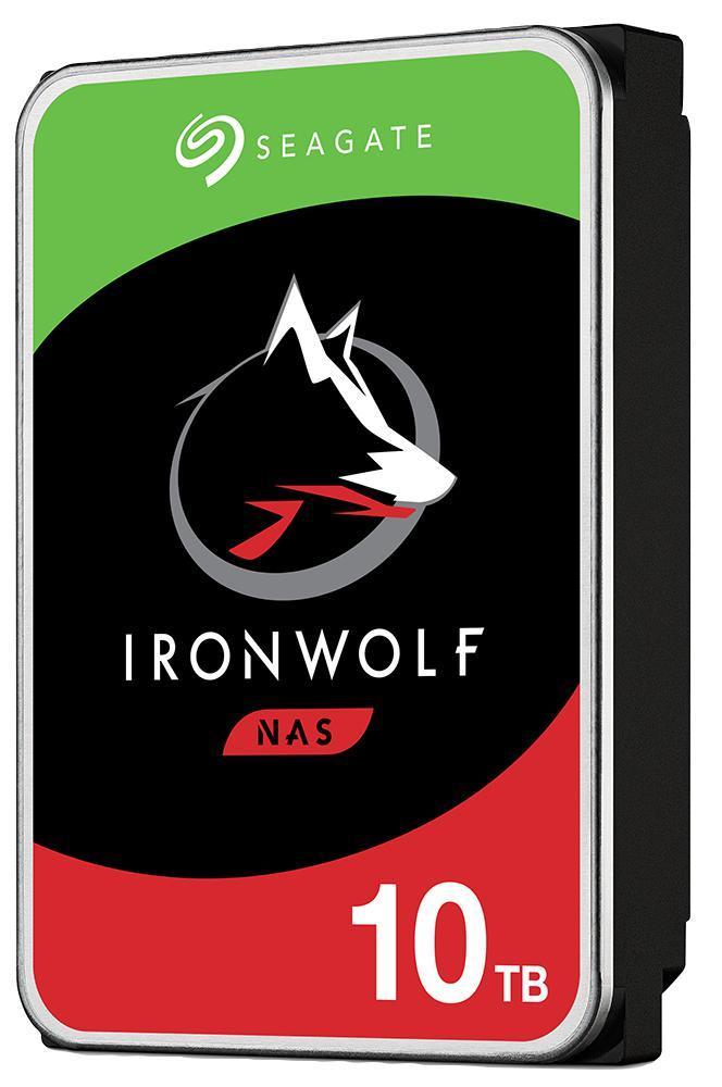 IronWolf™ 3.5" SATA 6Gb/s NAS Hard Drive, 10TB - ST10000VN0008