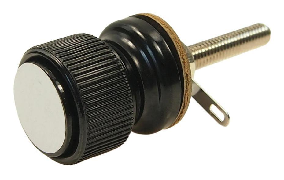 Terminal Binding Post, Panel Mount, 30A, Black - CL15001B