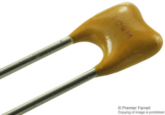 Multilayer Ceramic Capacitor, 10000 pF, 100 V, MCRR Series, ± 10%, Radial Leaded, X7R - MCRR50103X7RK0100