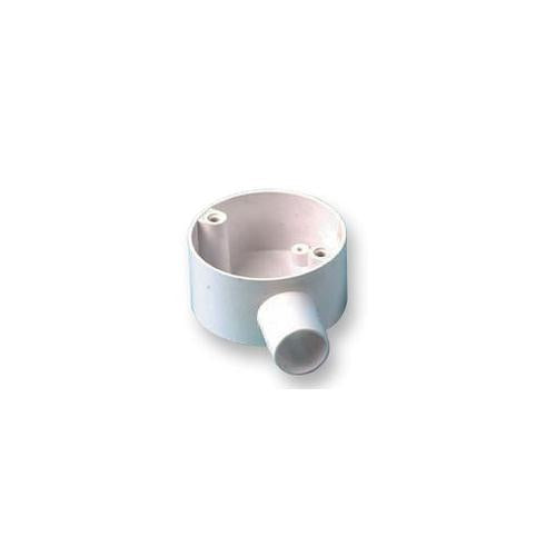 PRO POWER - CJB20/1W - 1 WAY TERMINAL BOX WHITE 20MM