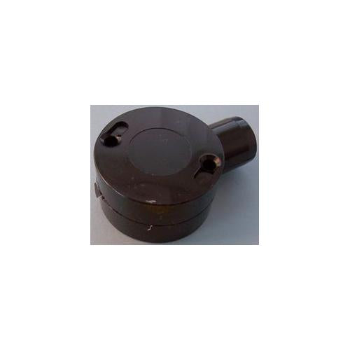 PRO POWER - CJB25/2B - 1 WAY TERMINAL BOX 25MM BLACK