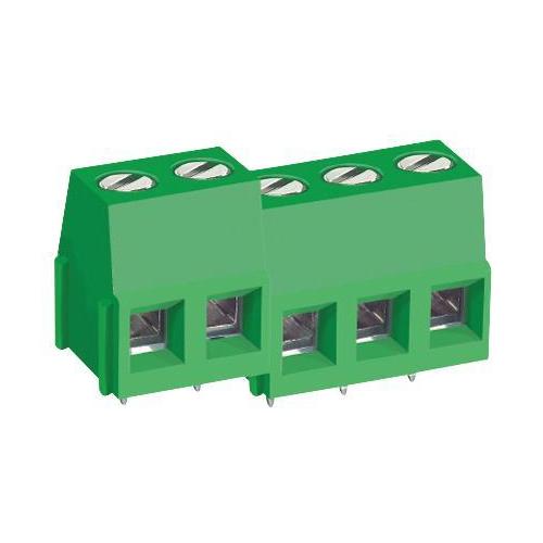 5mm Modular PCB Terminal Block, 2 Way, 26AWG to 12AWG, Screw - MC000046