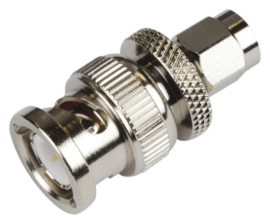 50 Ohm BNC Plug To SMA Plug Adaptor - 8589-0855